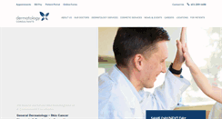 Desktop Screenshot of dermatologyconsultants.com