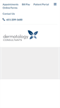 Mobile Screenshot of dermatologyconsultants.com